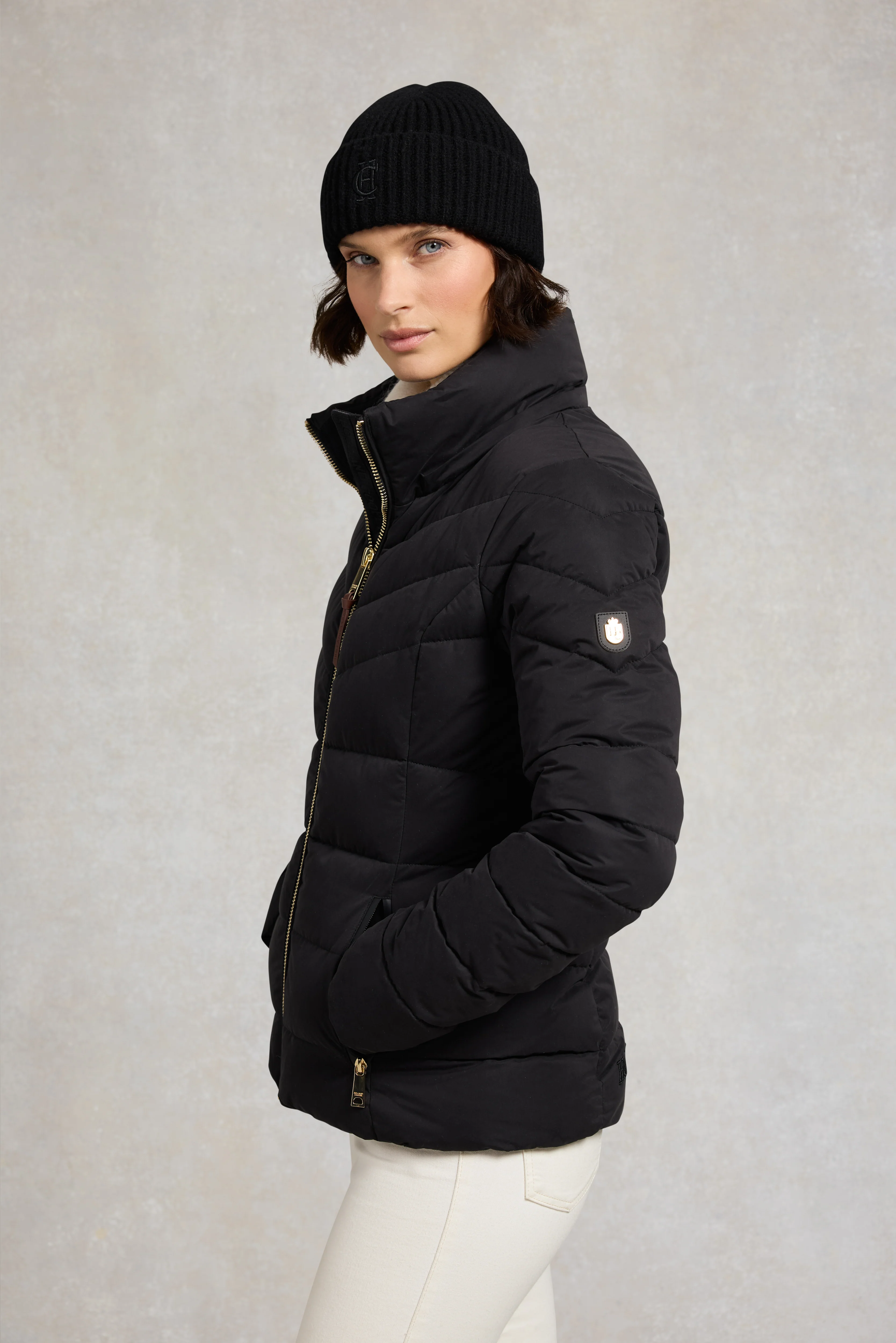 Whistler Puffer Jacket (Deep Black Natural) - Image 7