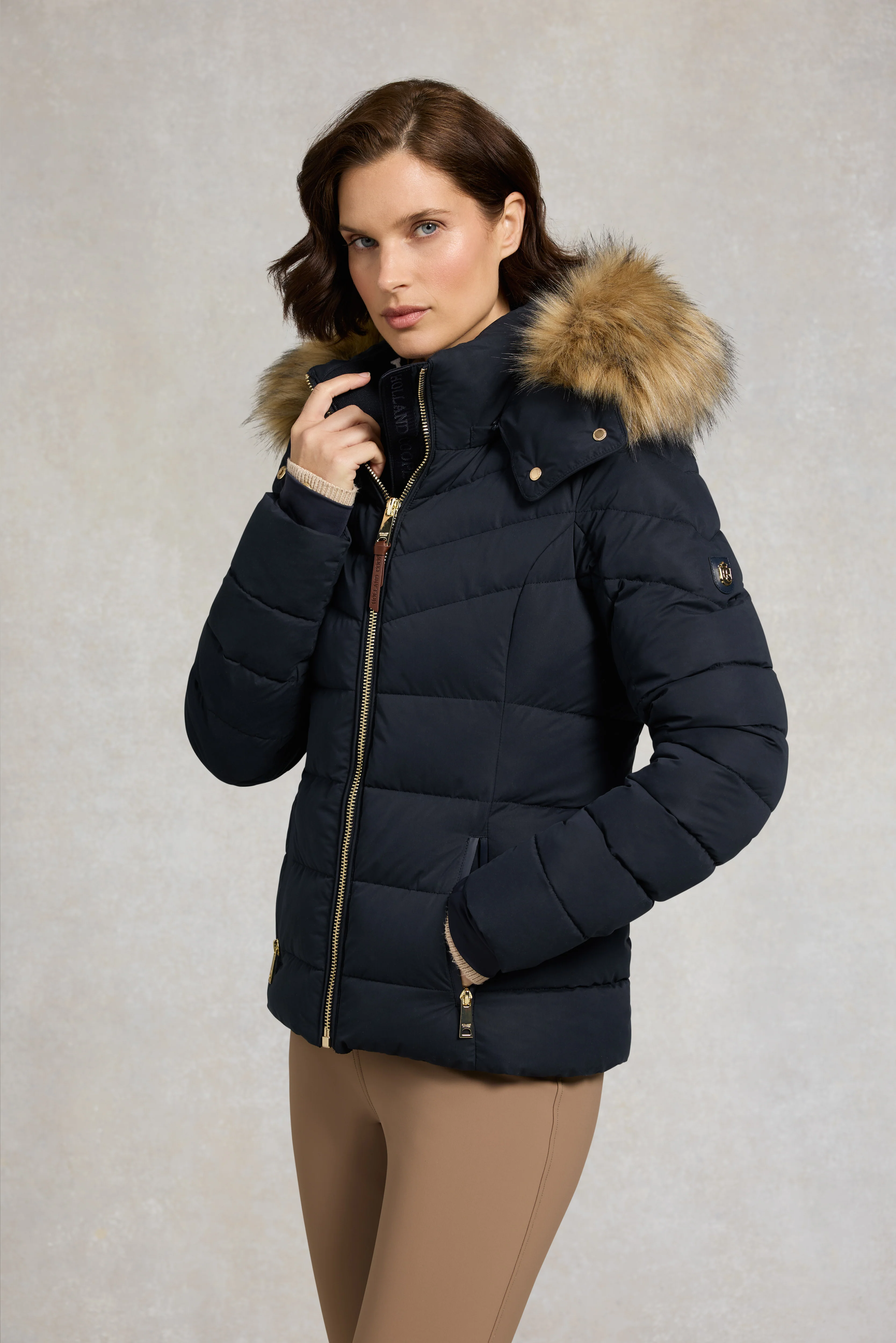 Whistler Puffer Jacket (Ink Navy Natural) - Image 6