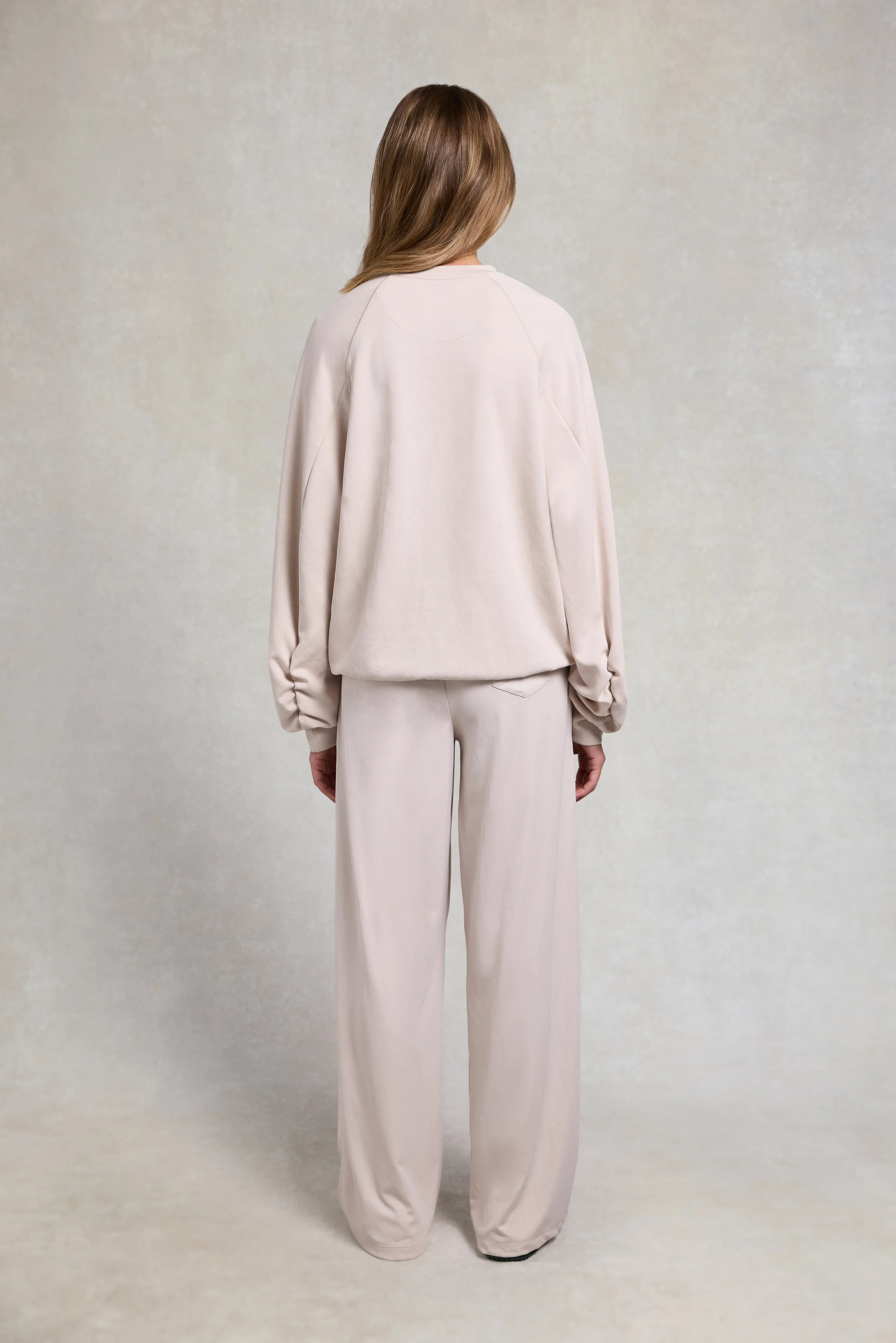 Artemis Wide Leg Soft Jogger (Light Stone) - Image 5