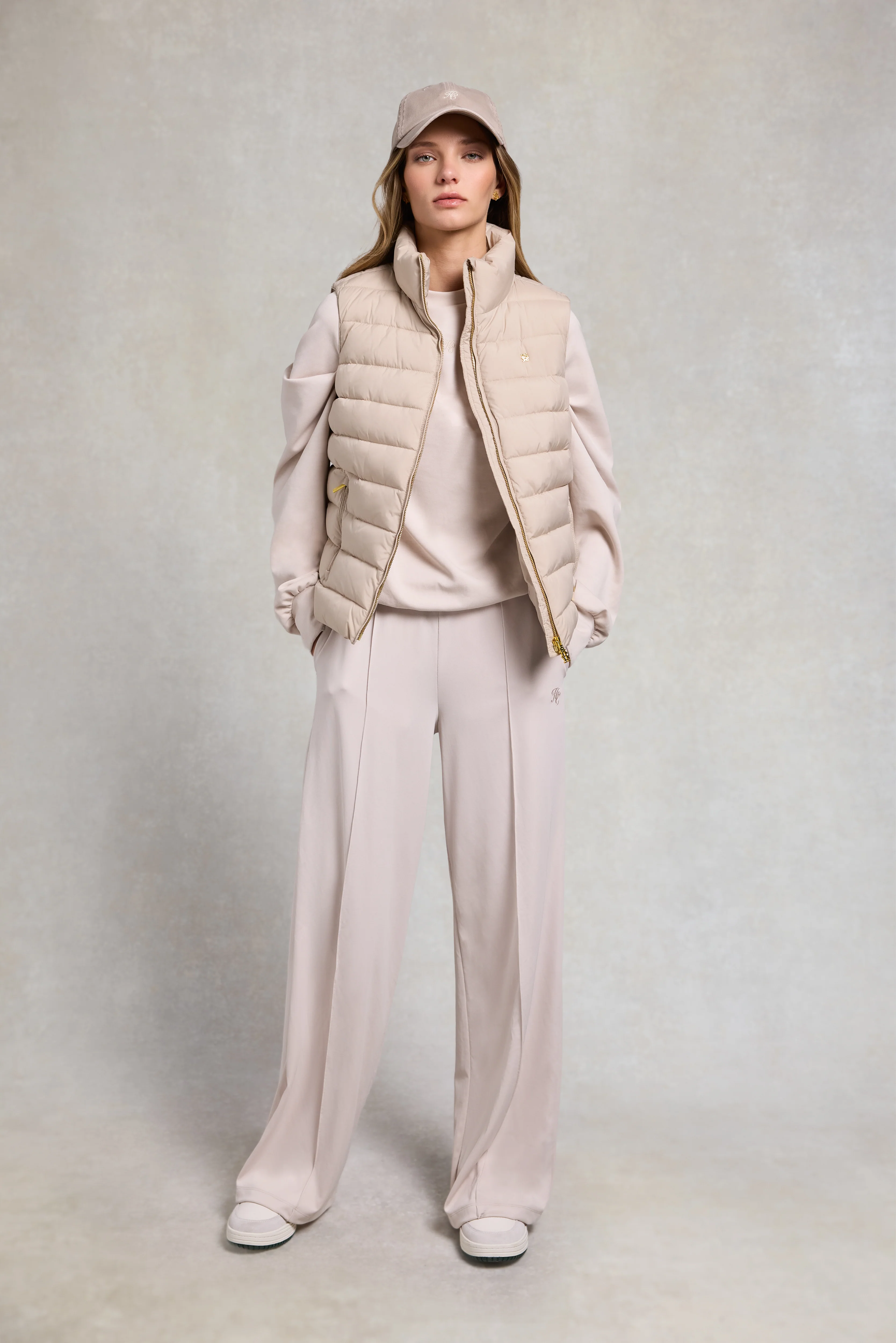Artemis Wide Leg Soft Jogger (Light Stone) - Image 6