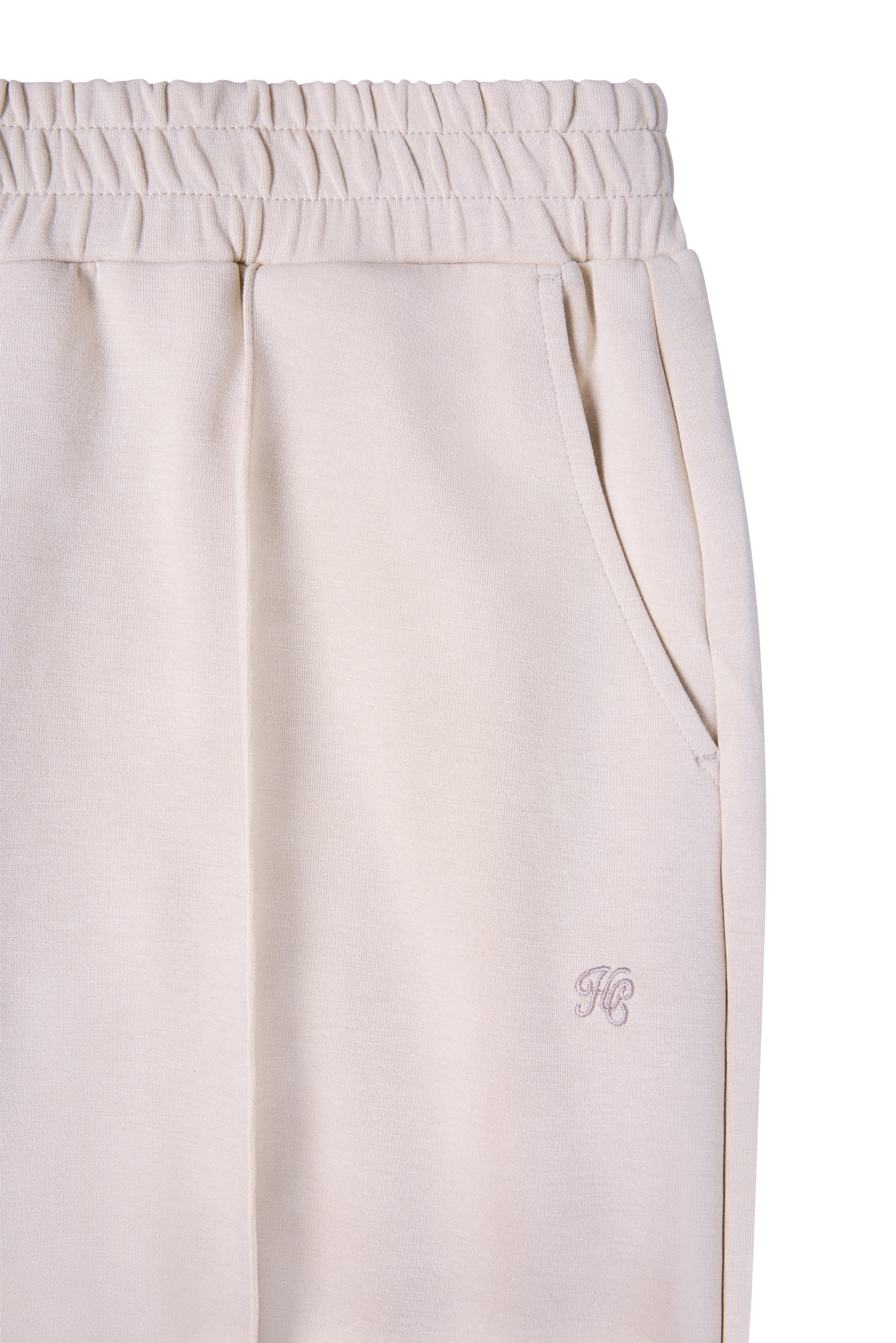 Artemis Wide Leg Soft Jogger (Light Stone) - Image 8