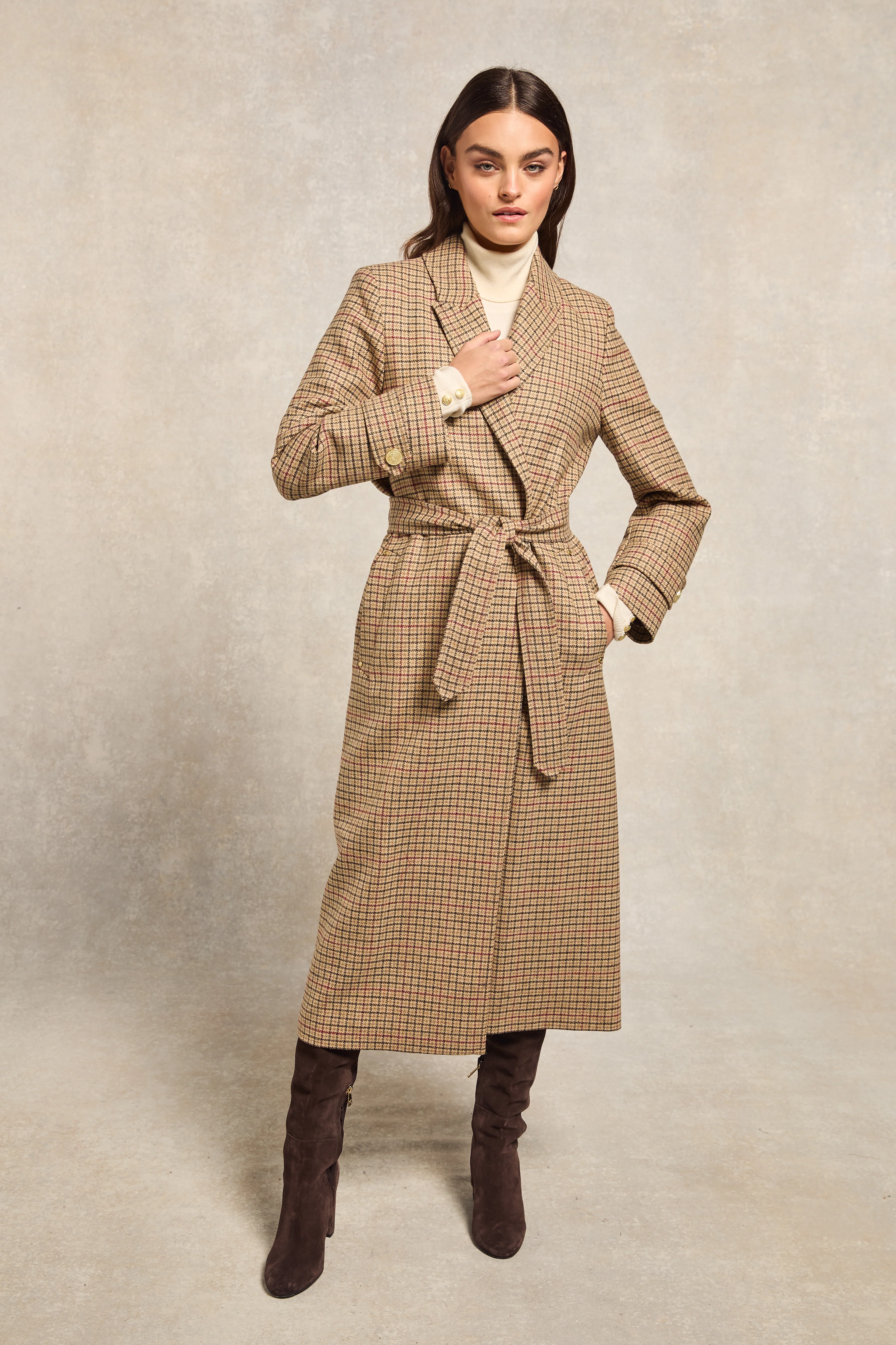Wrap Coat (Charlton Tweed) - Image 3