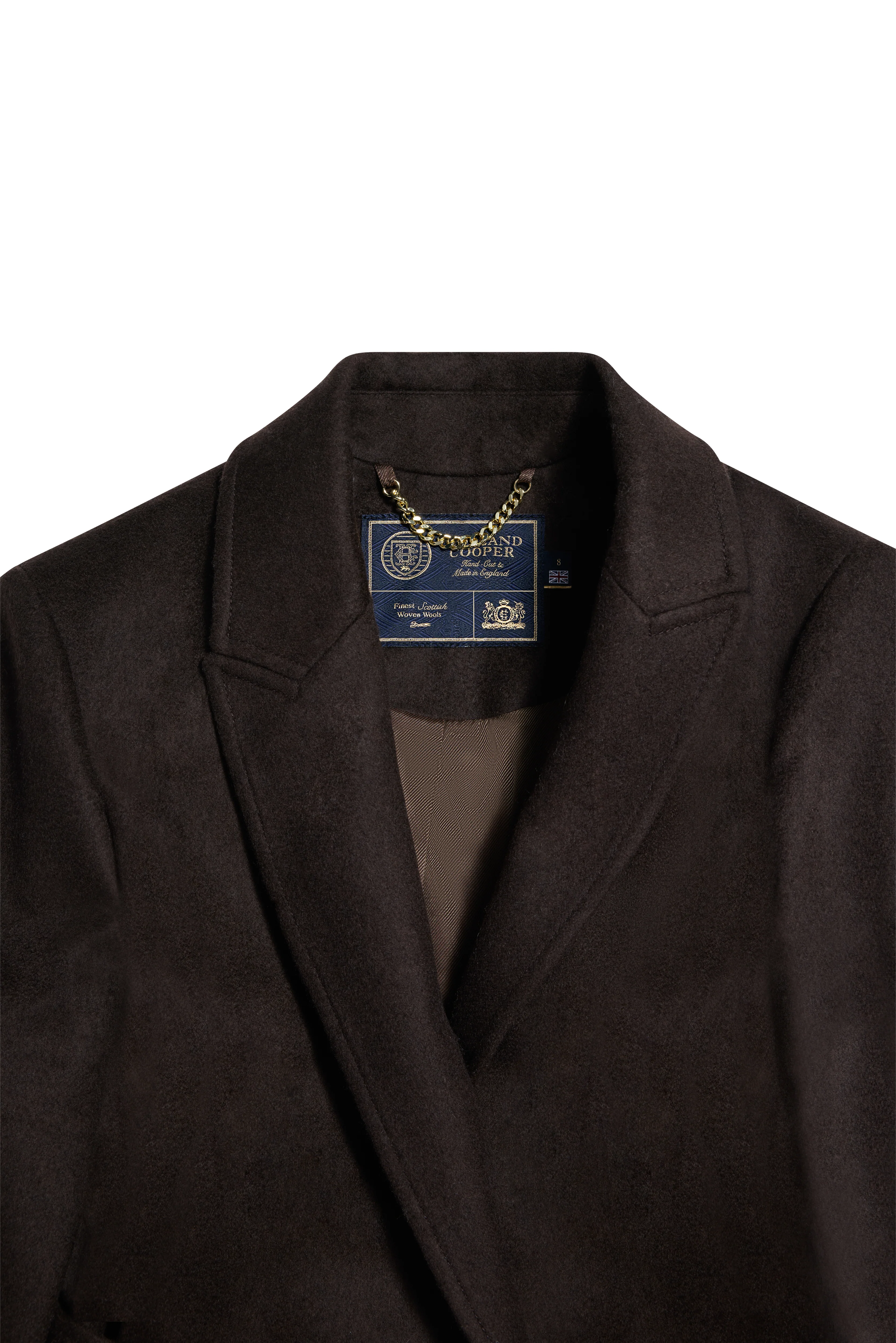 Wrap Coat (Chocolate) - Image 8