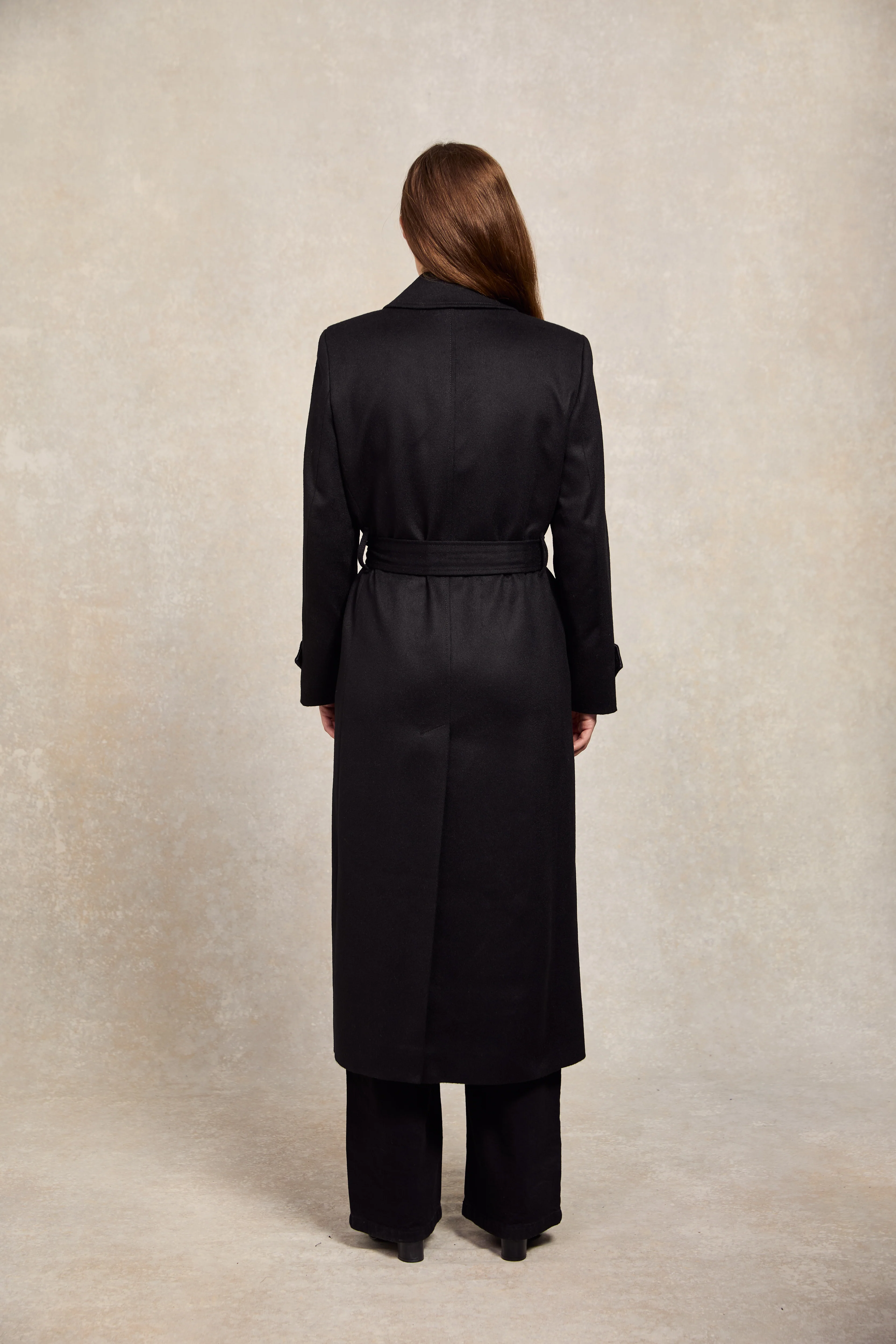 Wrap Coat (Soft Black) - Image 6
