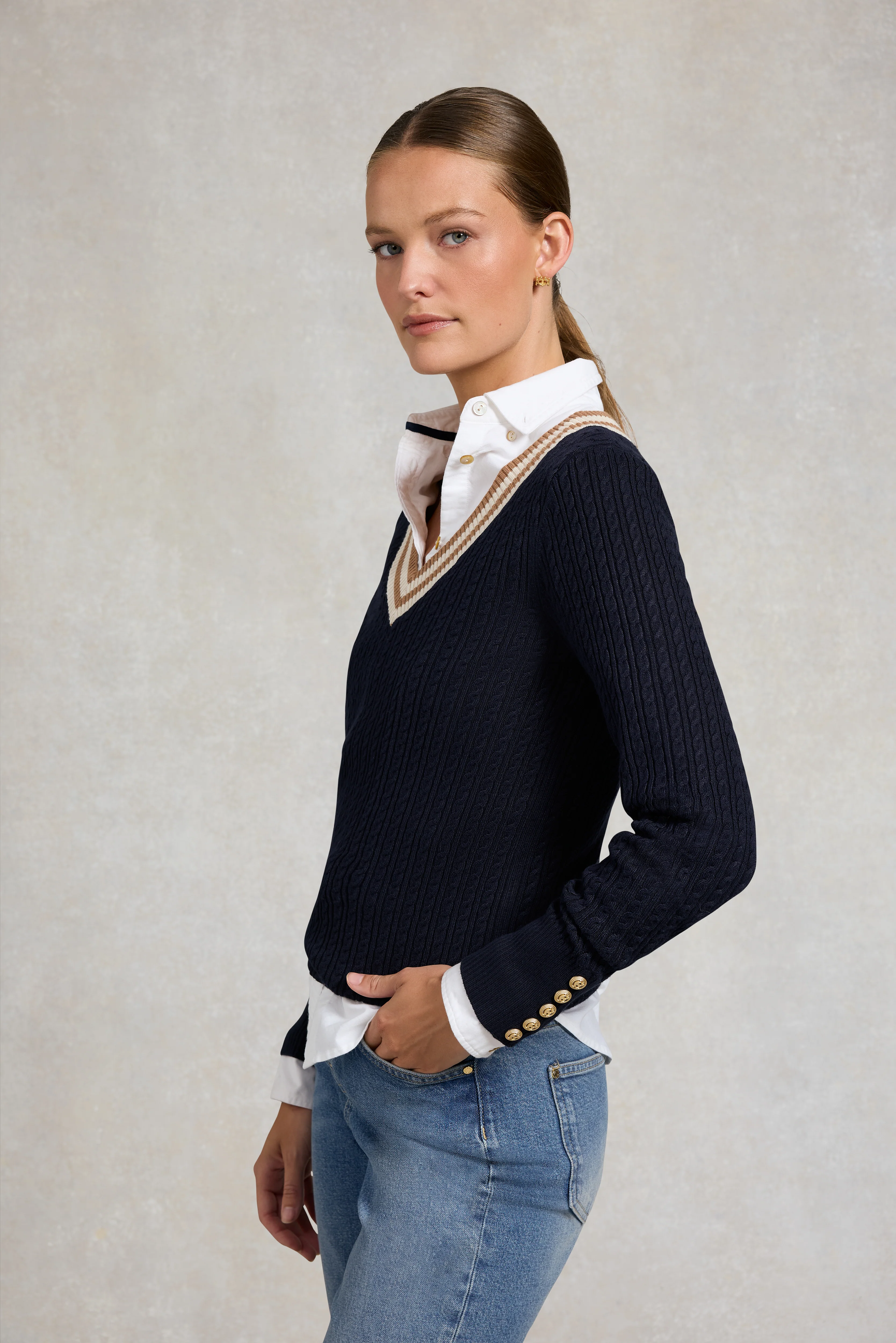 Zoe Knit (Ink Navy) - Image 2